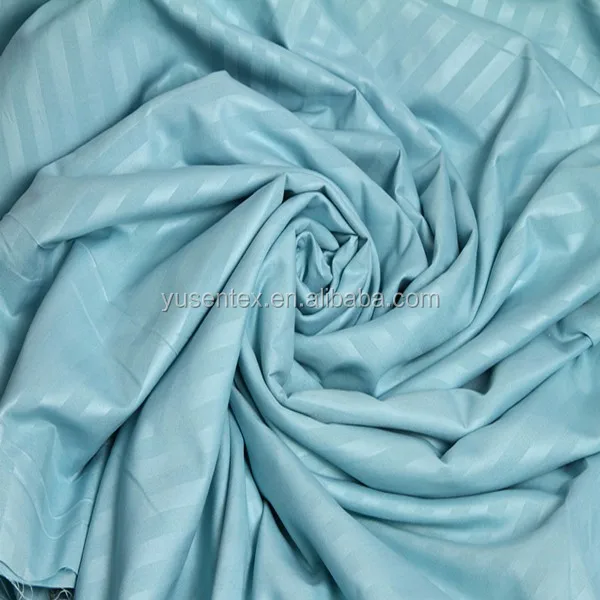 100% polyester embossed microfiber stripe bed sheet fabric