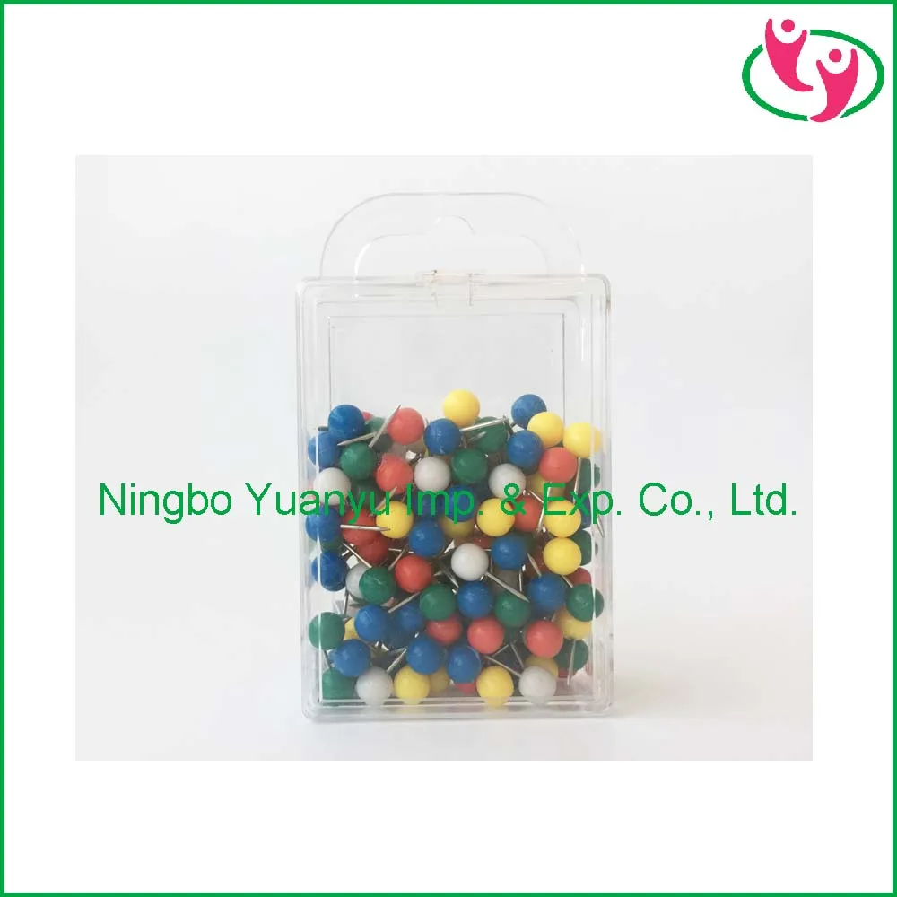 Высокое качество красочные круглые шаровой головкой карта пуш-ап