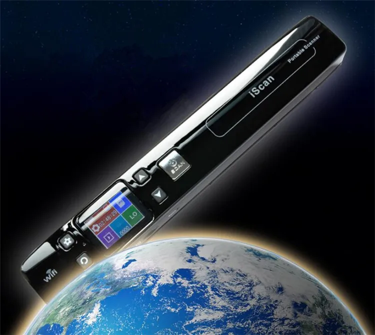 Hot Sale Wireless Wifi Portable Digital Document Scanner Handheld iScan02WIFI