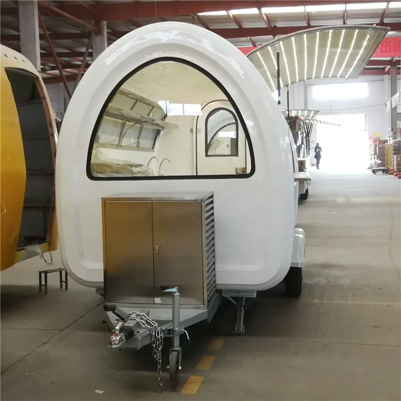 Mobile coffee cart hot dog cart grill food van for sale