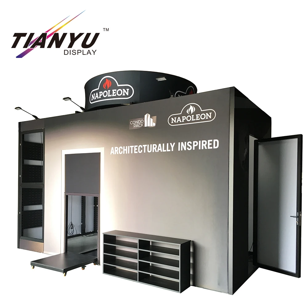 Tianyu Expo Custom Aluminum Modular Exhibit Booth Exhibition Displays Stand Trade Show Display