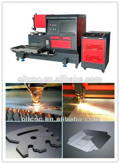 Yag laser machine/metal cutter with high processing speeds