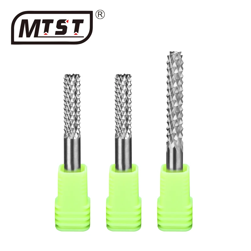 
MTST 4-6mm Cutting circuit board PCB Tungsten Cobalt Alloy corn end milling cutter Engraving machine tool 