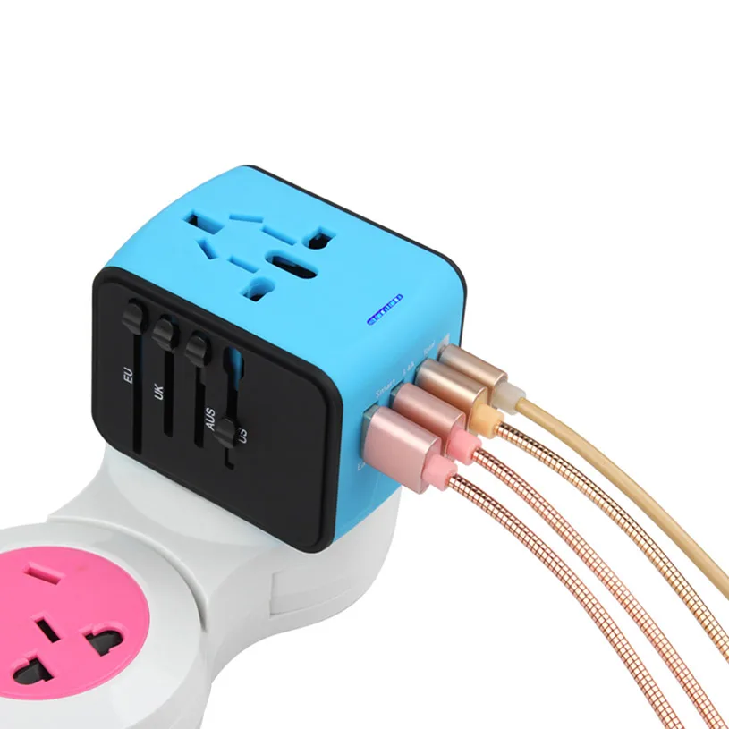 2021 hottest trending product and amazon hot selling product international travel adapter universal socket for promotional items