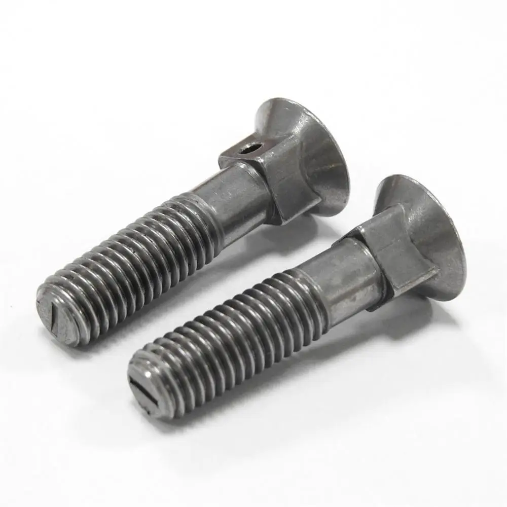 High Quality DIN 603 Hex Bolt Carbon Steel Drilling Carriage Square Neck Bolts Cold Forged Special Fasteners