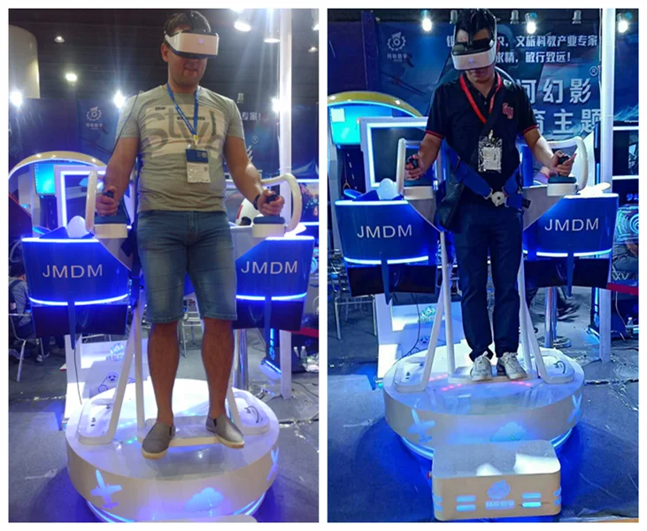 JMDM 9D Simulator Manufacturer Virtual Reality Flying Standing Fight Simulator for Sale