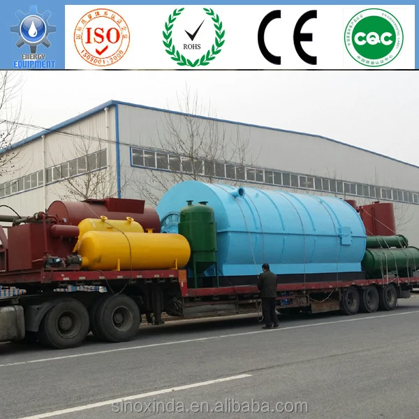 
China supplier wastes recycling equipment tire pyrolysis to fuel energy machinery 