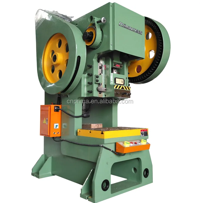 Flywheel run J23 Series Mechanical Power Press Punching Machine for sale