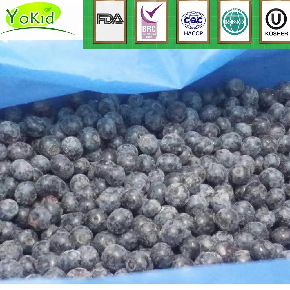 Свежий и Замороженный IQF с черникой