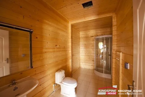
prefabricated log house 80 square meters wooden house in greece 