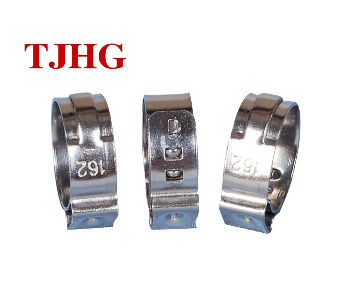 
Manufacturer custom professional Stainless steel Adjustable single ear hose clamp 