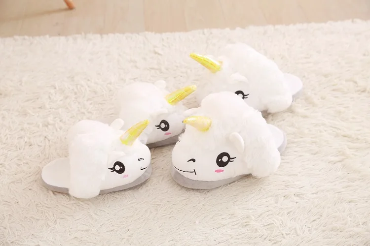 Ladies home leisure unicorn slippers/shoes
