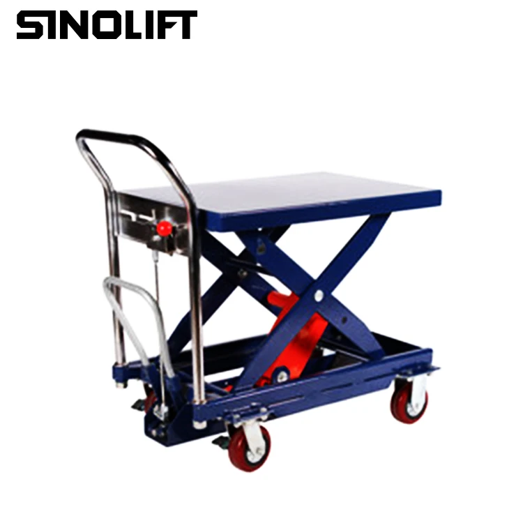 Sinolift HLT series hydraulic ladder with single scissor