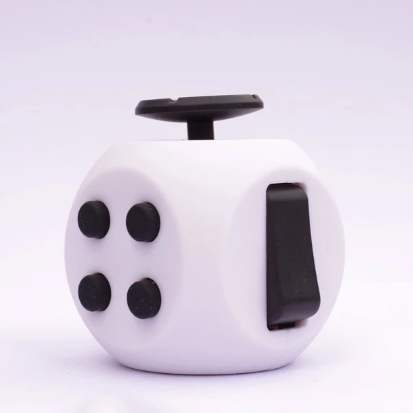 Newest Factory Intellect Toy Anti-stress 6 Sides Magic Fidget Cube for Stress Rlief