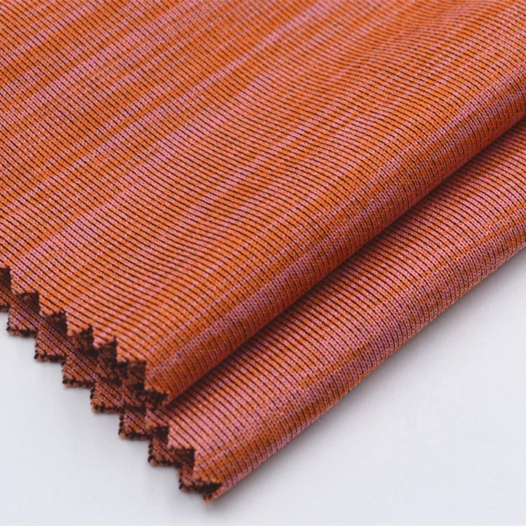 Moisture wicking strech double layer polypropylene fabric