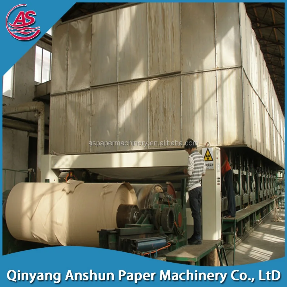 fourdrinier wire kraft paper making machine on alibaba in China low price