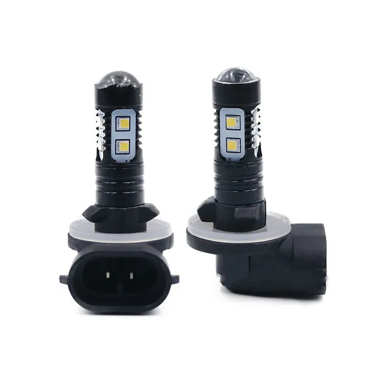 F2WORLD led Super bright Waterproof car fog light 880 881 2323 10SMD led 12V 0.2A 750LM 50W fog lamp