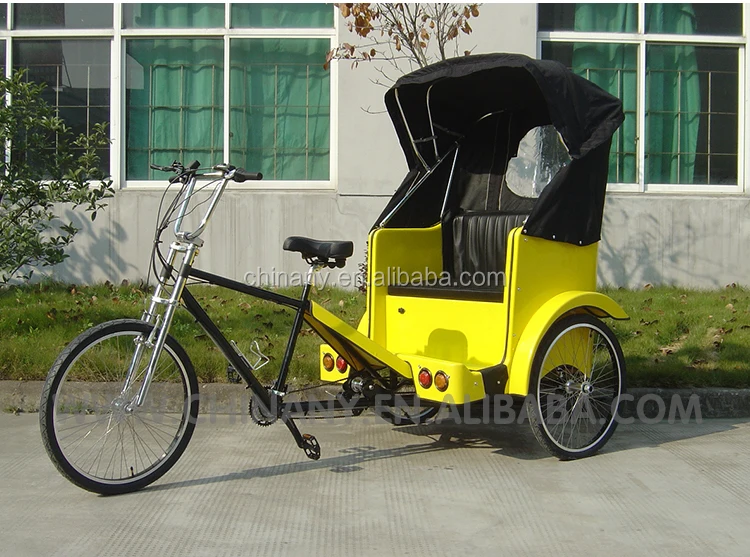 26 Inch popular rickshaw/passenger pedicab for sale/convenient bike taxi manufacture/TC8002