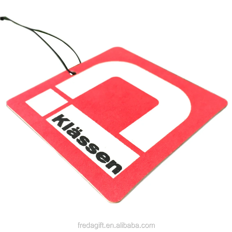 
Fashion design hanging paper cheap car air freshener attractive scented car perfume for luxury cars 