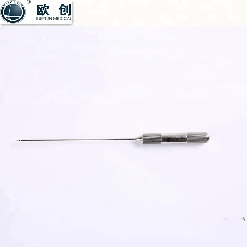 Euprun reusable hiatal hernia suture needle closure needle 1.5mm 2.2mm autoclavable laparoscopic instruments factory customized