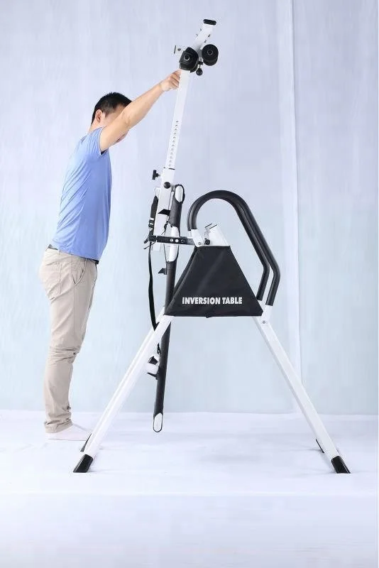 Best gym equipment emer inversion table handstand turn machine cure back pain gravity invert table keep body healthy
