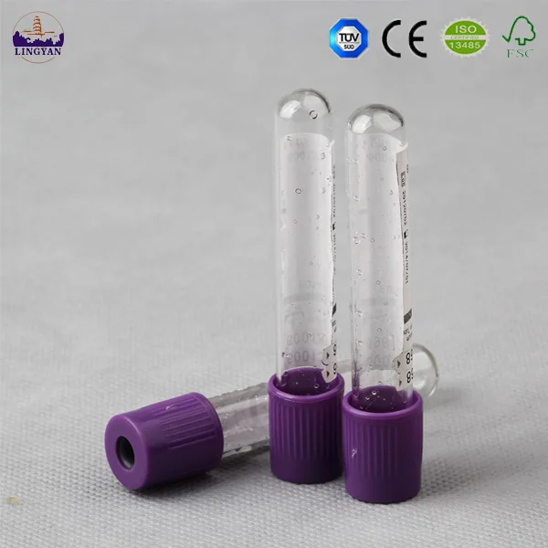 
Blood collection Tube EDTA K3, 2 ml, non vacuum 100,000-200,000 tube, ISO13485, FSC require 