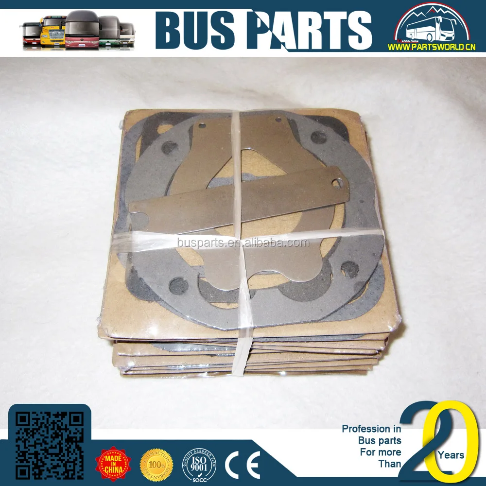 HIGER,YUTONG,KINGLONG,ANKAI,ZONDA,DongFeng,DFM parts isf3.8 full gasket kit front cover cylinder head 4943051 China