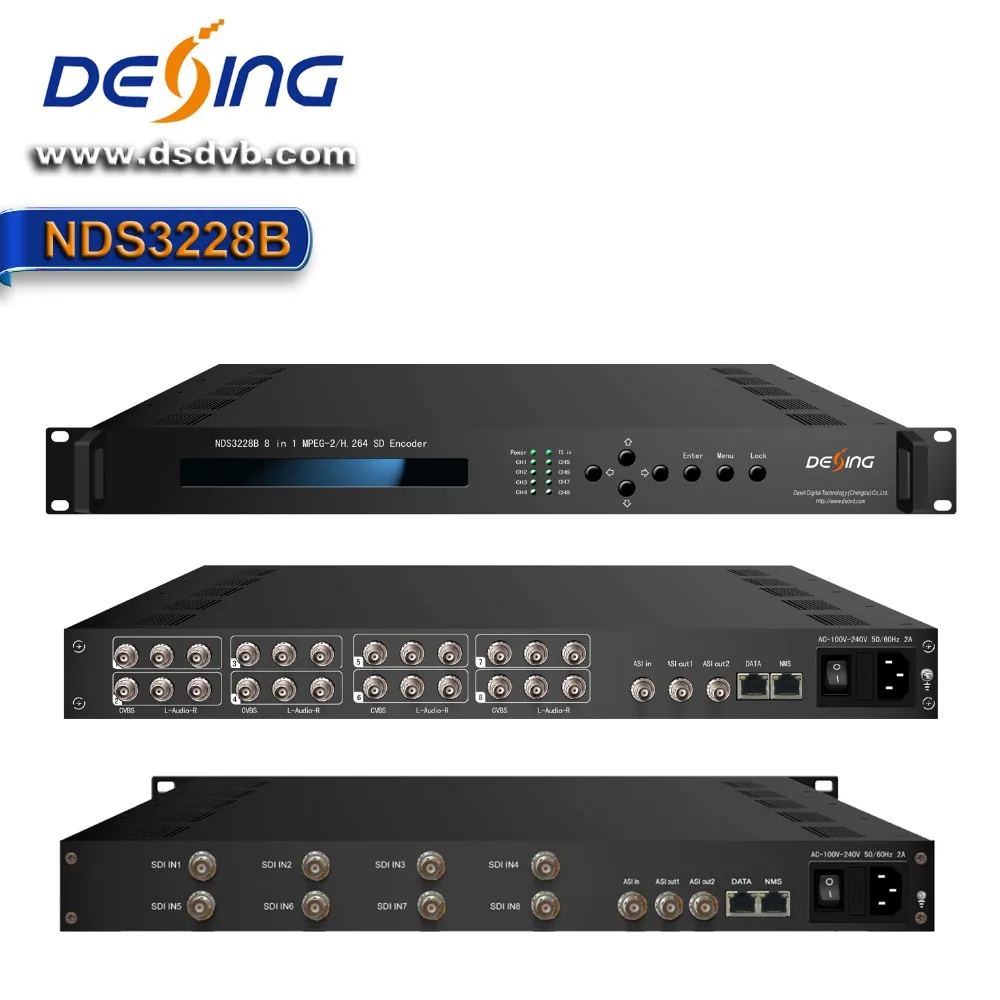 Dexin NDS3228B h.264 IPTV SDI encoder