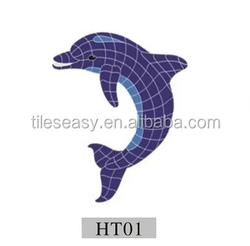dolphin pattern for pool