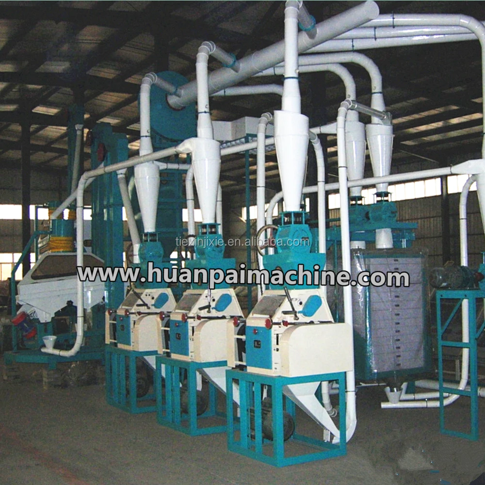 10-25TPD home flour milling machine milling machine, grain grinder, grain corn crusher