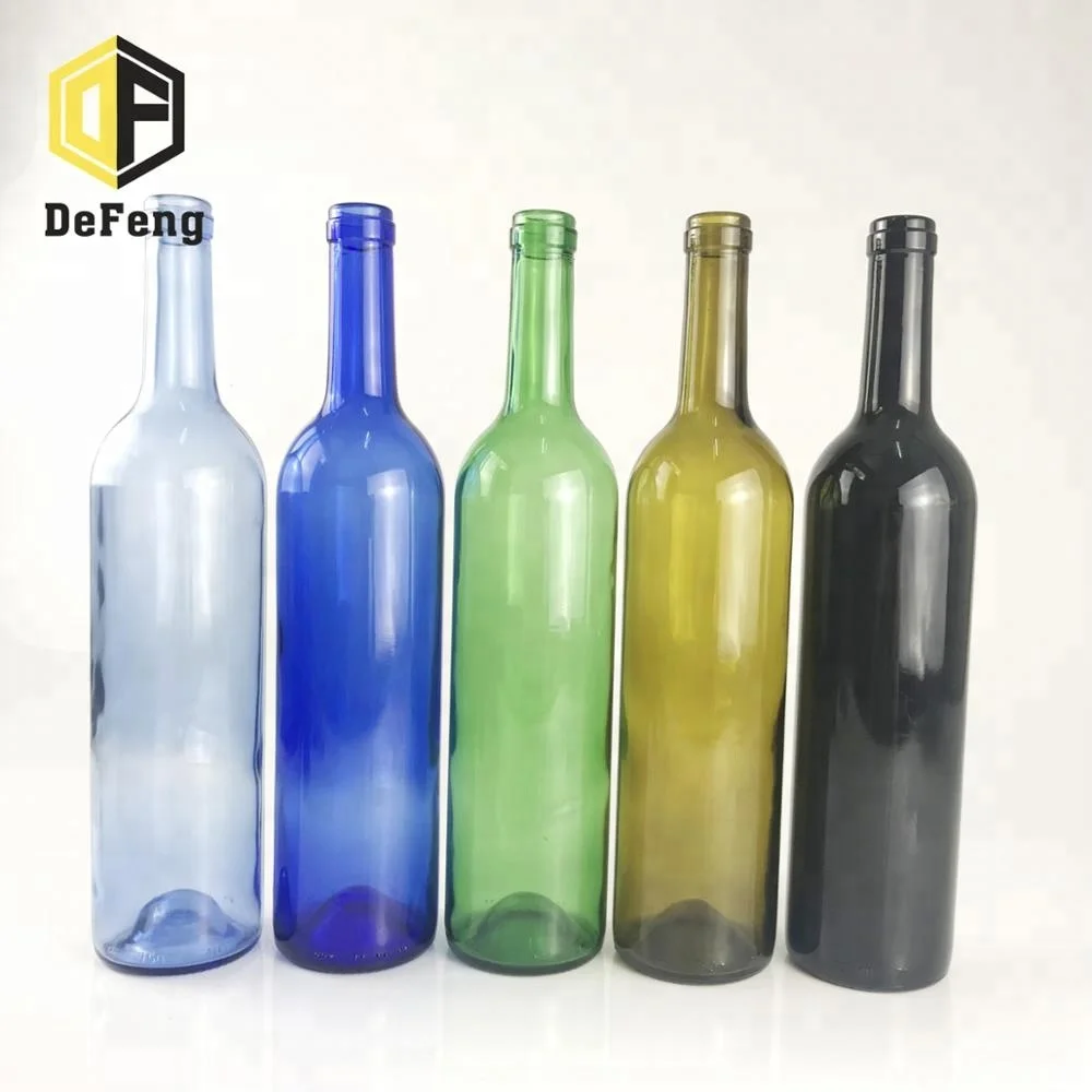 
Round Shape 750ml Antique Green,amber,brown Glass Wine Bottle 