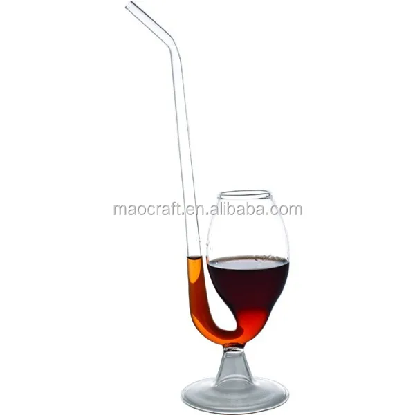 pipe port sipper wine glass