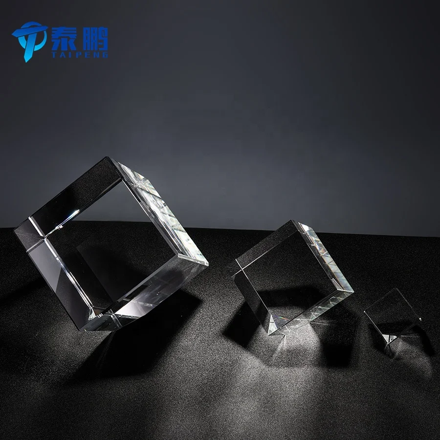 
RTS Top selling blank optical 3d laser crystal quran photo cube 