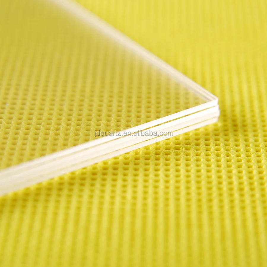 JINGDIAN fused silica quartz glass window