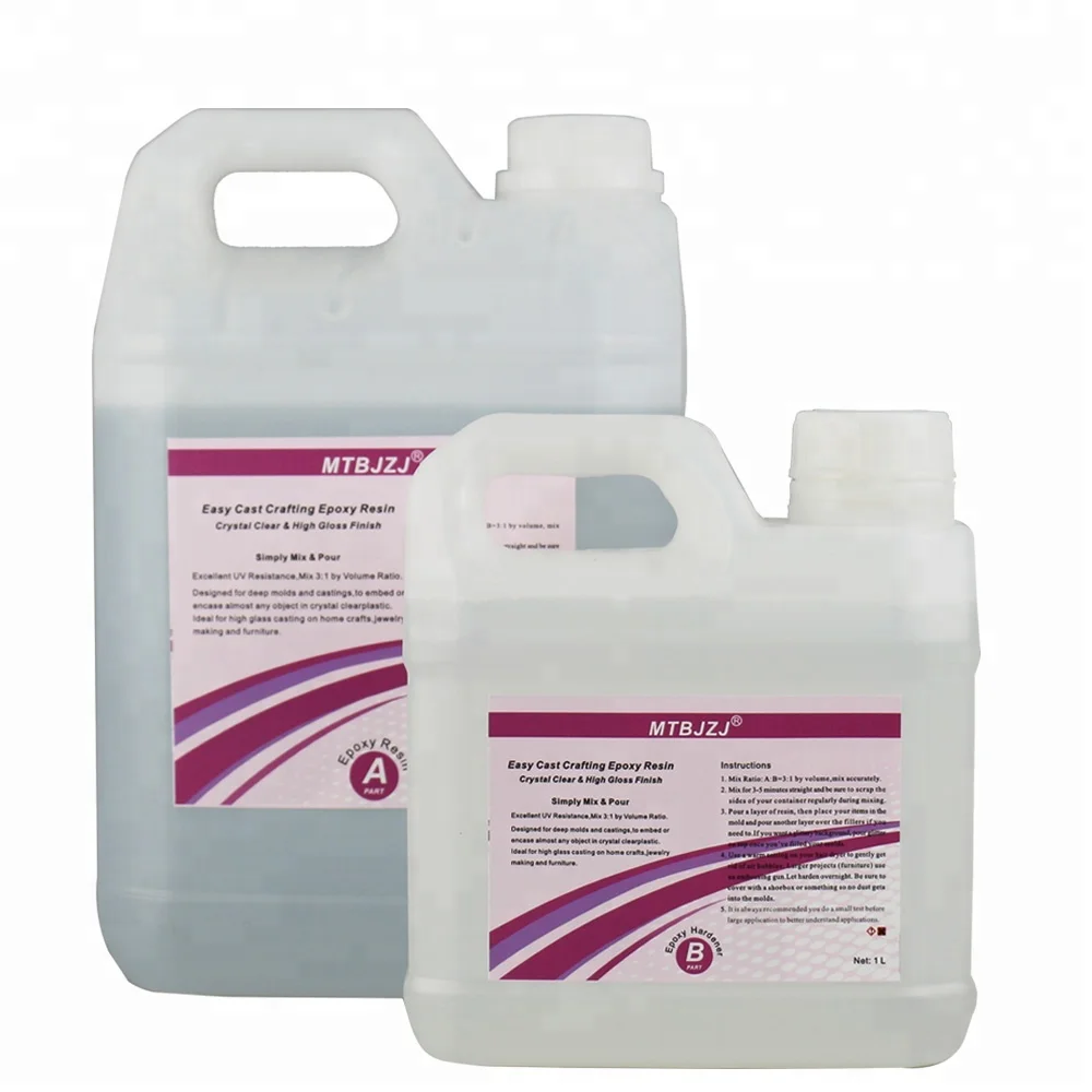 
Clear Casting And Coating Epoxy Resin 1Gallon Kit 