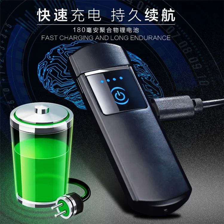 Beautiful double arc pulse usb electronic lighter,eco-friendly arc lighter,electronic lighter