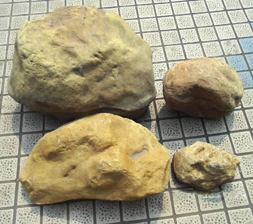 large fake landscape rocks artificial rocks landscaping garden stone fake boulder fiberglass landscape rocks