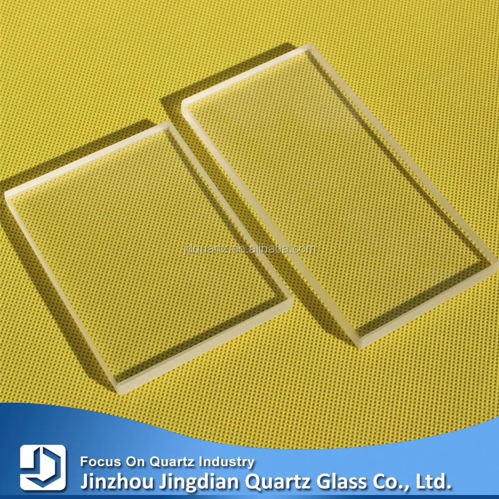 JD High Transmission Clear Flat Pyrex Glass Sheet