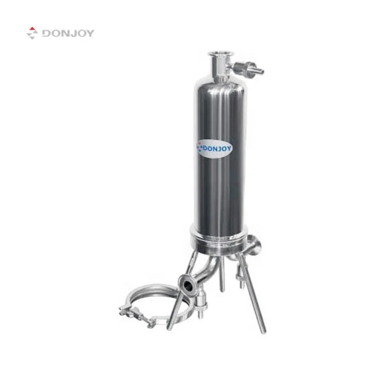 DONJOY PP PE filter element single core filter stainless steel water filter housing