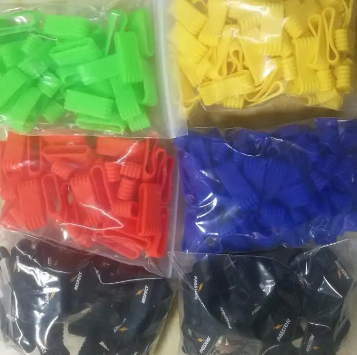 Pickleball paddle overgrips silicone bands pickleball racket overgrip custom rings silicone Logo customized paddle grips