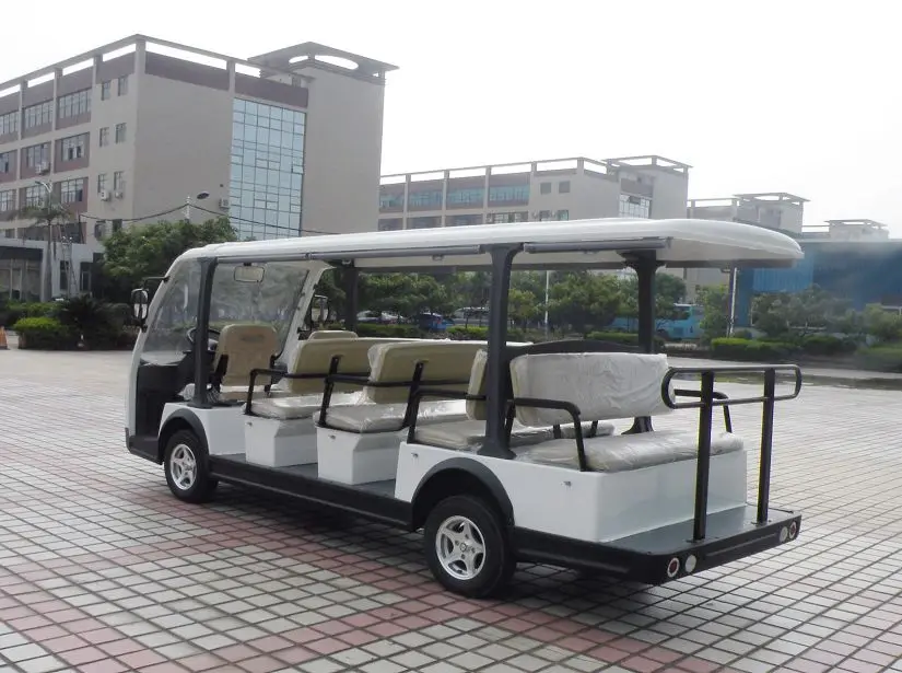 Reasonable price elegant 14 seater sightseeing bus car