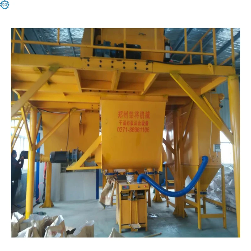 new type MG Ceramic Tile Adhesive Manufacturing Plant Automatic Dry  Mortar Production Line on sale