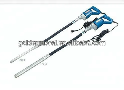 Portable concrete vibrator