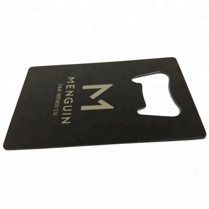 Оптовая продажа логотип кредитной карты формы открывалка для