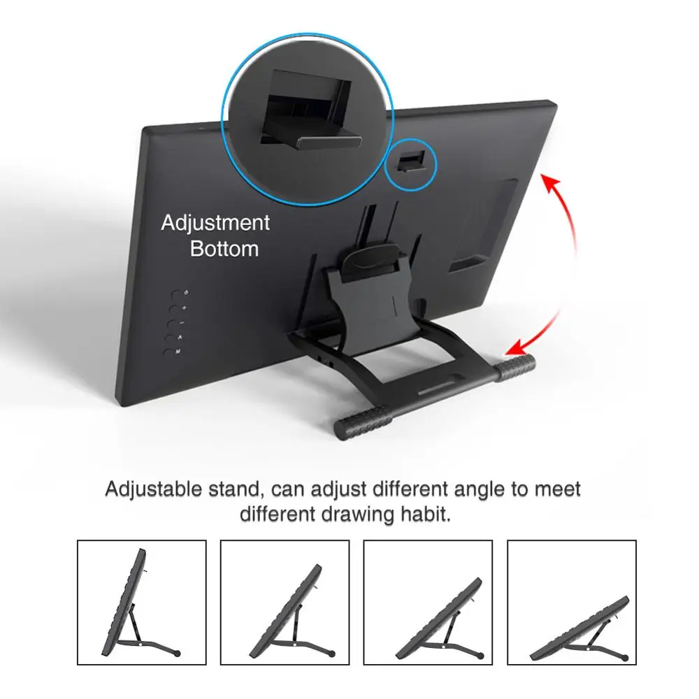 Планшетный монитор с ручкой и экраном 15,6 дюйма