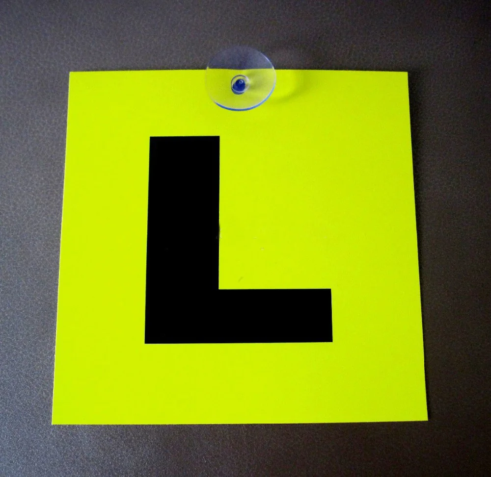 High Quality PVC Car Window Sign with Suction Cup