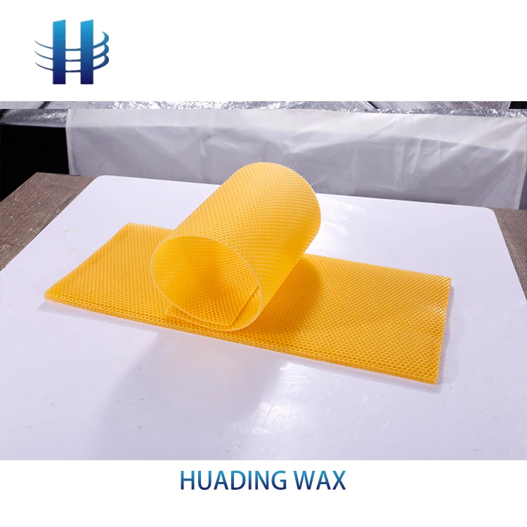 Beekeeping equipment organic bee wax foundation sheet for bee hive
