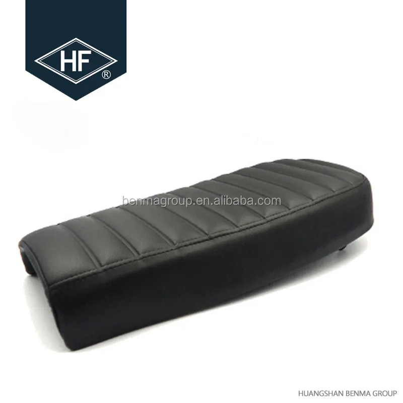Высококачественное винтажное кожаное универсальное мотоциклетное сиденье в стиле ретро для Кафе Racer
