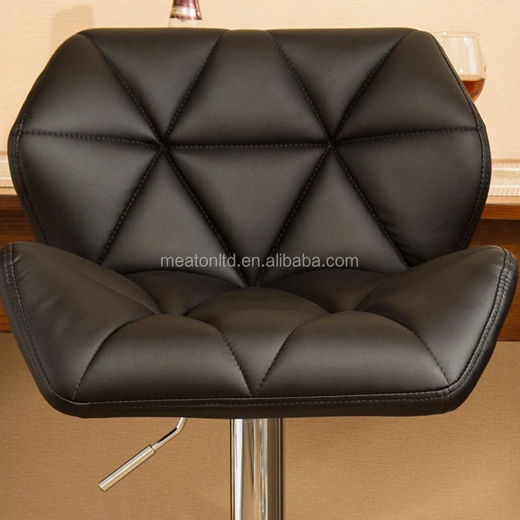 Wholesale price modern luxury high back pu bar stool