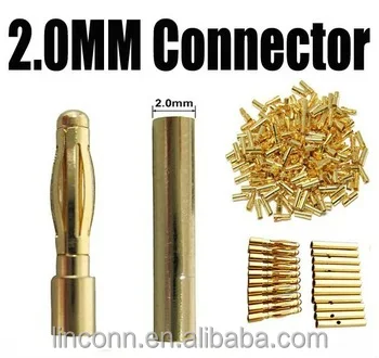 2mm 3mm 4mm 6mm copper gold plated over nickle pins banana plug and jack adapter